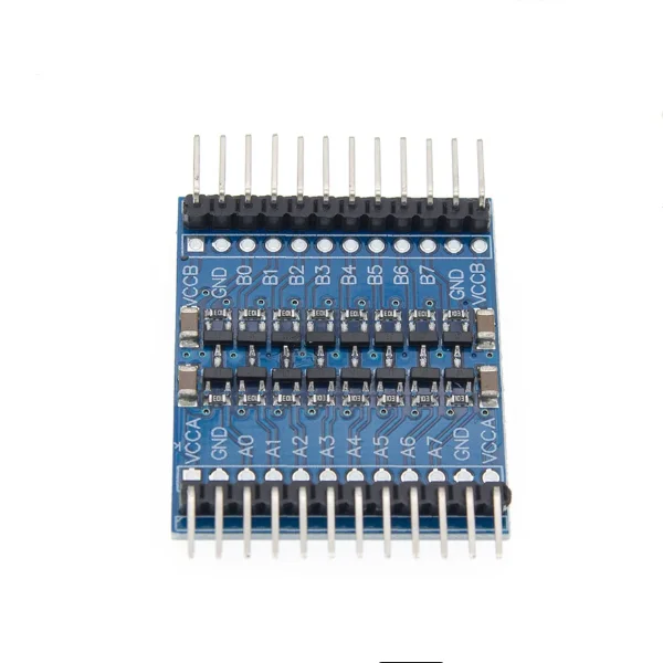 8 vías 3.3V-5V 5V-3.3V IIC UART SPI TTL Módulo de conversión de nivel bidireccional Pin doblado - imagen 3