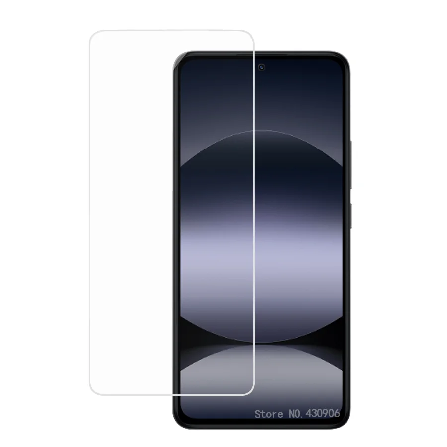 3 unid/lote para Redmi Note 14 4G cubierta protectora de pantalla película de vidrio templado transparente de alta calidad borde 2.5D 9H duro - imagen 4