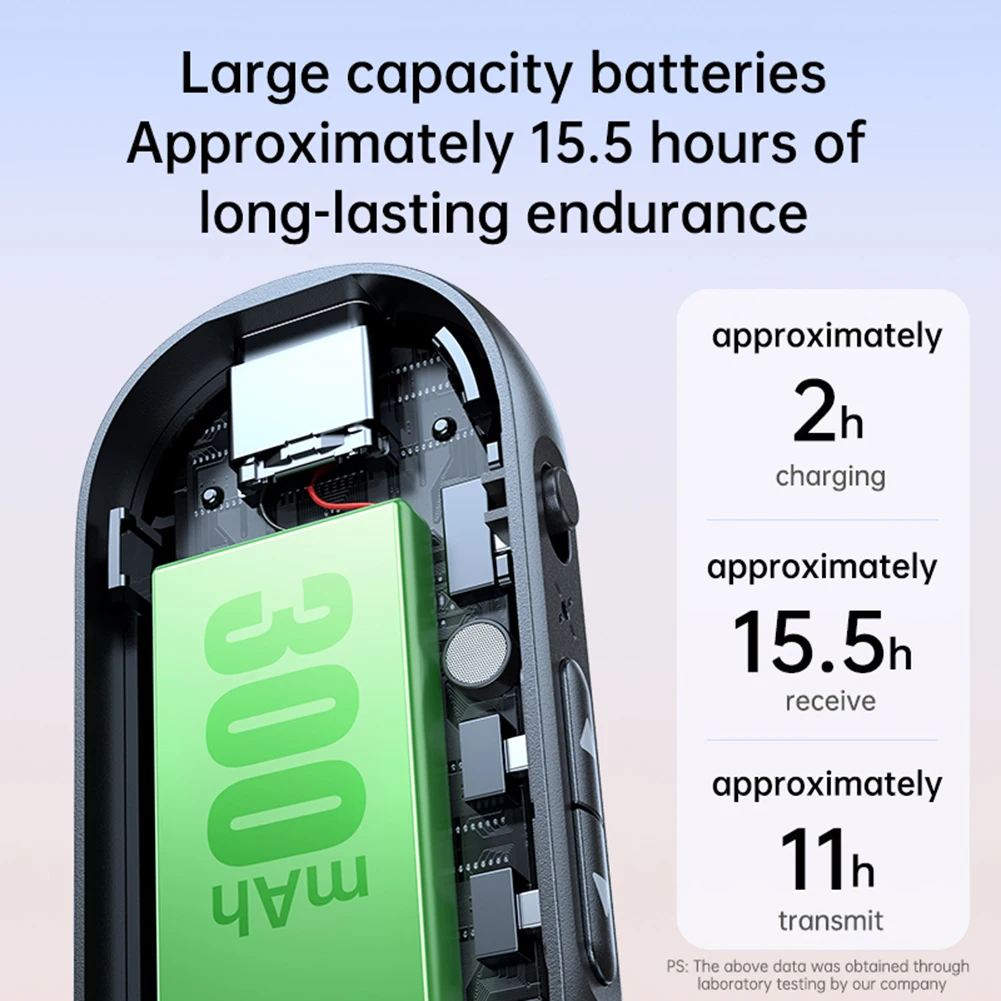 Receptor y transmisor 2 en 1 Bluetooth 5,4, adaptador inalámbrico de Audio para avión de baja latencia AUX de 3,5mm, transmisor de Audio para coche, PC y TV - imagen 5
