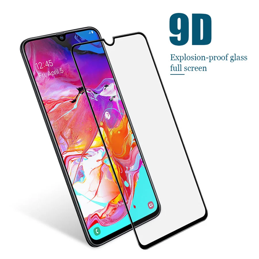 Vidrio Protector 9D para Samsung Galaxy A10 A20 A30 A40 A50 A60 A70 Protector de pantalla para Samsung A10S A20S M10S M20SGlass - imagen 2