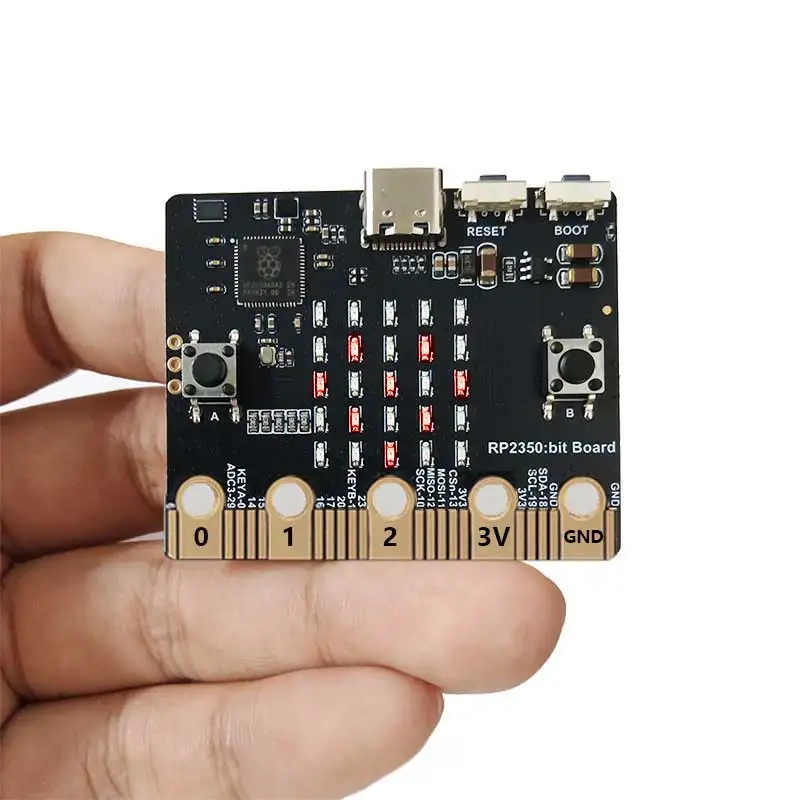 Raspberry Pi Pico 2 RP2350 bit placa tamaño puerto alto Compatible con BBC Micro:bit Placa de desarrollo - imagen 3
