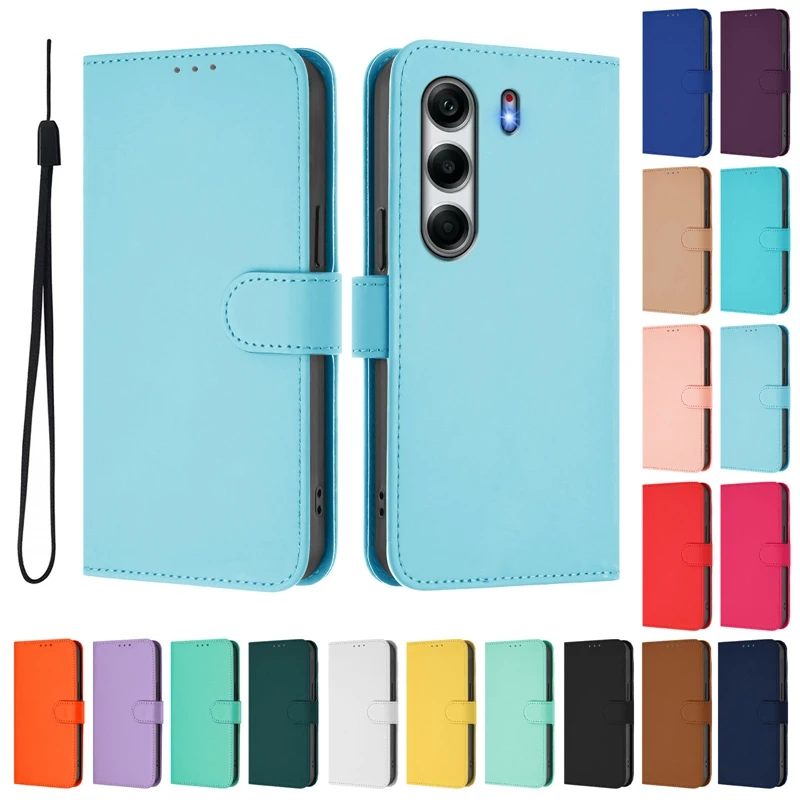 Para Tecno Camon 40 Pro 5G funda para Coque Tecno Camon40 pro CM7 Color caramelo funda con tapa para TECNO CAMON 40Pro 4G CM6 funda de teléfono