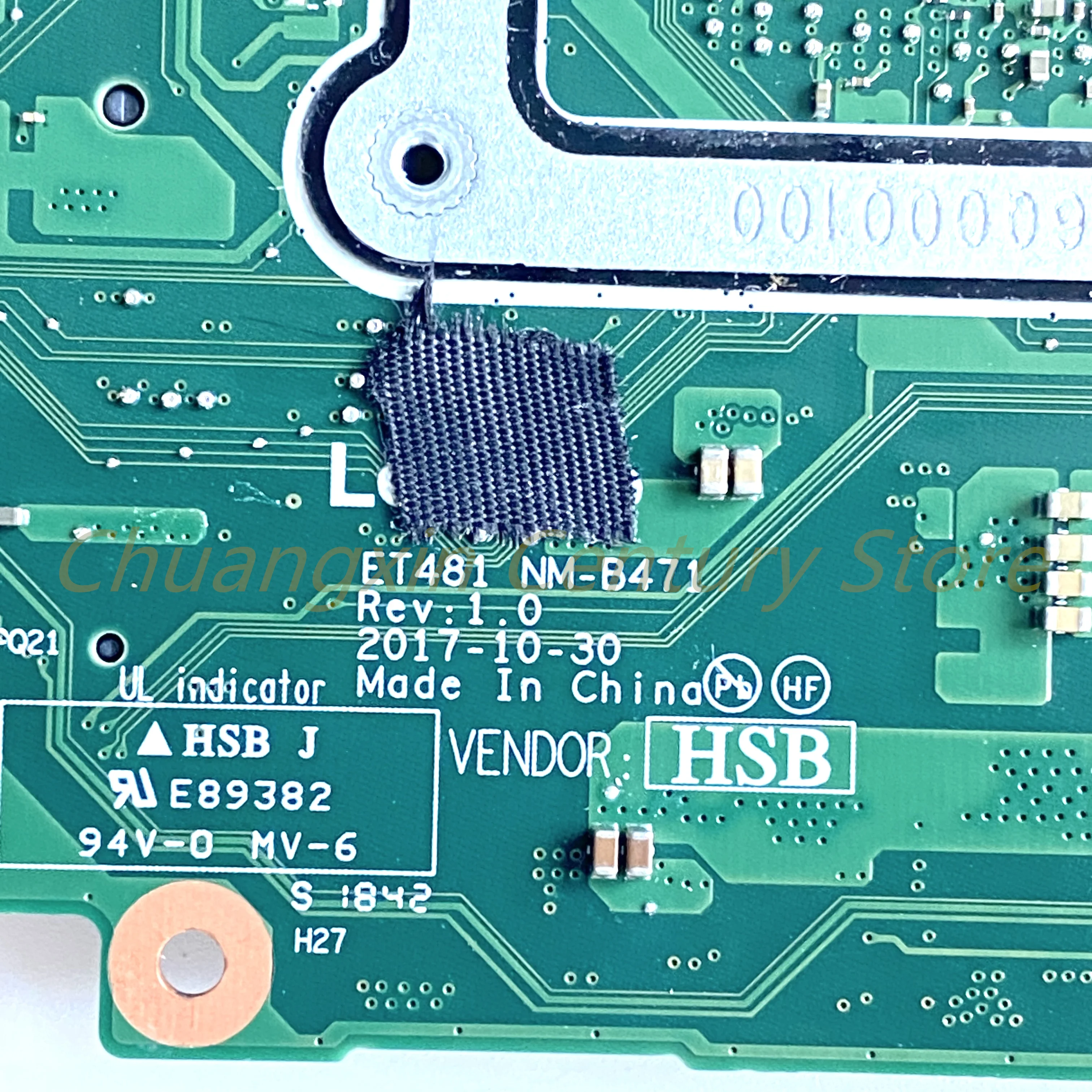 Placa base para portátil Lenovo Thinkpad T480S, NM-B471 con CPU: I5, I7-8TH, Gen RAM: 8gb100% probado, funciona completamente - imagen 4