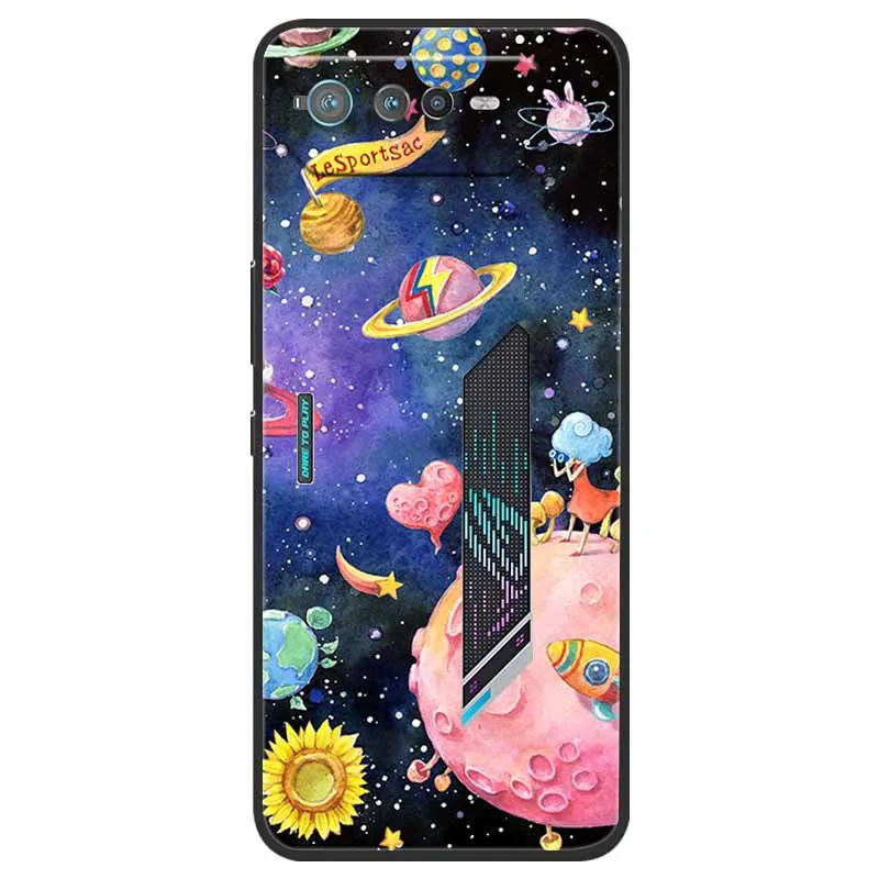 Funda de silicona suave a la moda para Asus ROG Phone 6 Pro 5G, carcasa de mármol para Asus ROG Phone 6 Pro - imagen 2