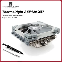 Thermalright AXP120-X67 Enfriador CPU Cobre Puro Fino 67mm ITX Pequeño