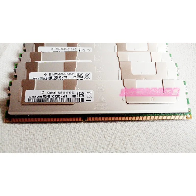 2 uds M393B1K73CHD-YF8 8GB 4RX8 PC3L-8500R 1066 REG ECC RAM - imagen 4