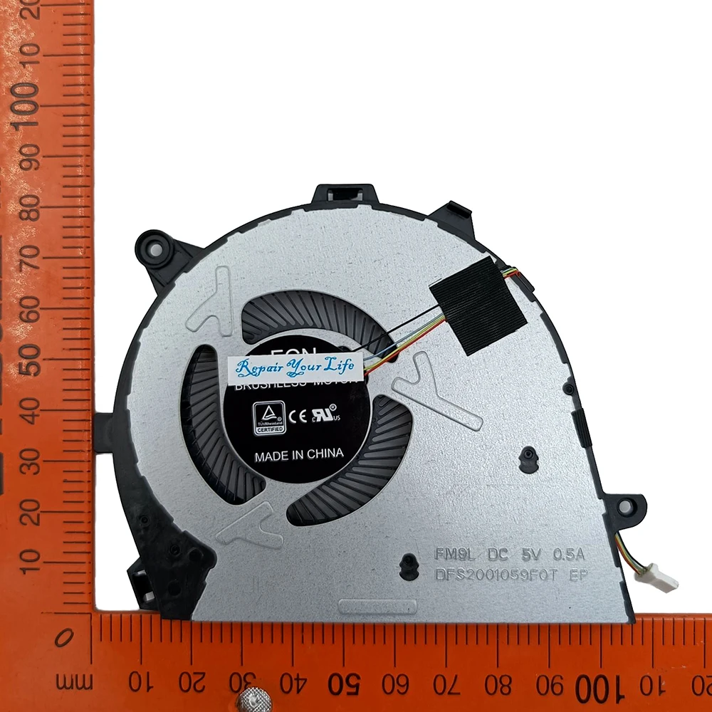 Ventiladores de refrigeración para ordenador portátil Lenovo IdeaPad 5 14ABA7 82SE 5-14ALC05 14ARE05 82LM 81YM radiadores enfriadores de ordenador 5F10S13993 5F10Y88575 - imagen 5