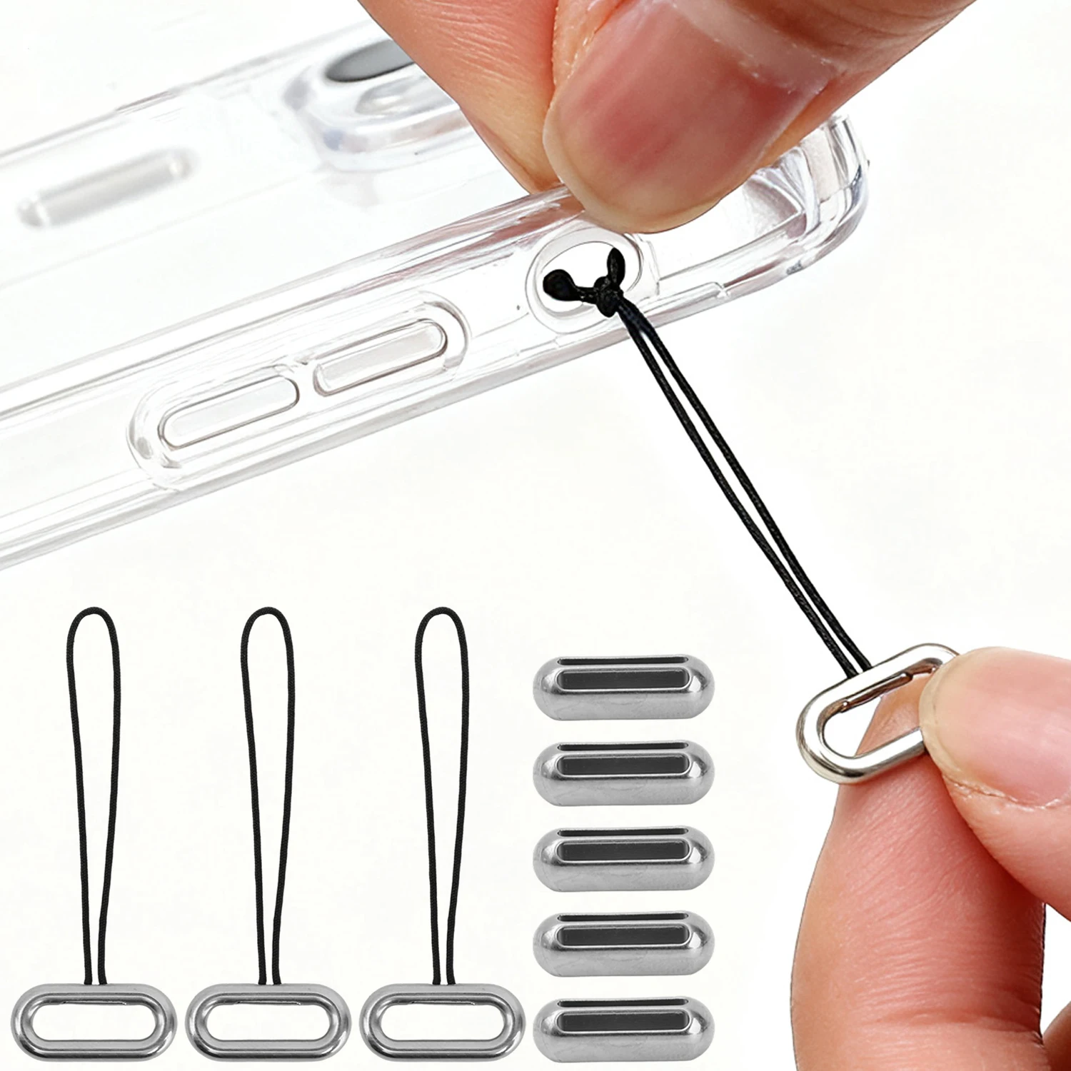 Cordón para funda de teléfono serie 17 para iPhone, correas cortas ajustables para muñeca, accesorios con hebilla de cuerda para iPhone17 17Air 17Pro MAX