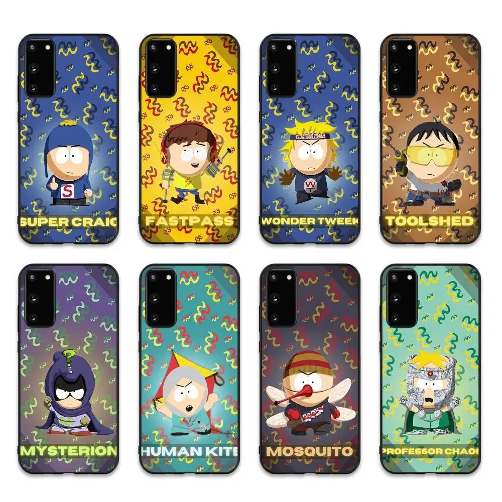 Funda de teléfono S-South Cartoon P-Park para Samsung S 24 fe 25 Ultra plus 20 lite 21 30 22 23 24 22 Ultra 5G Fundas - imagen 3