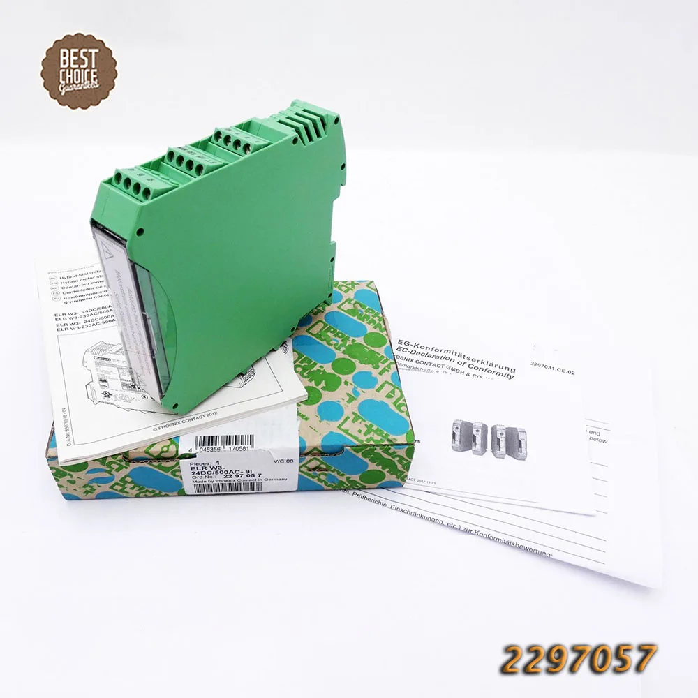 1 unidad 2297057   ELR W3- 24DC/500AC- 9I Motor de arranque híbrido Envío rápido Alta calidad