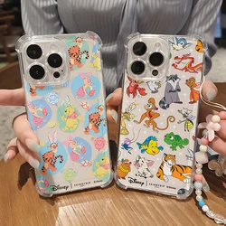 Winnie con pulsera funda de teléfono para Samsung A56 A26 A33 A54 A52 A51 A13 A73 A55 A53 A36 A35 A34 A32 A25 A24 A23 A16 A15 4G 5G