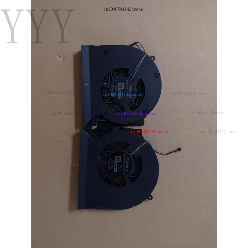 Ventilador enfriador de CPU/GPU para ordenador portátil/portátil para Razer Blade 17 2022 RZ09-0423 RTX3080 EG75070S1-1C150-S9A 1C140-S9A - imagen 3