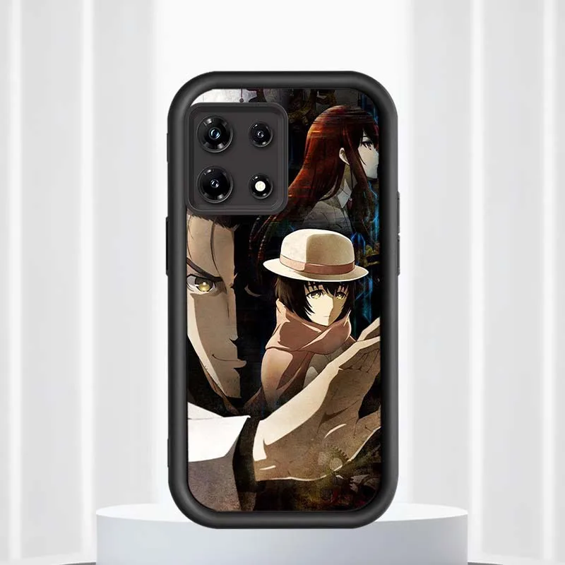 Funda de Anime Kurisu Makise para Infinix Tecno Spark Camon Smart Zero Go 1 7 8 8C 9 10 30 40 Plus, funda de teléfono con escalera ocular - imagen 5