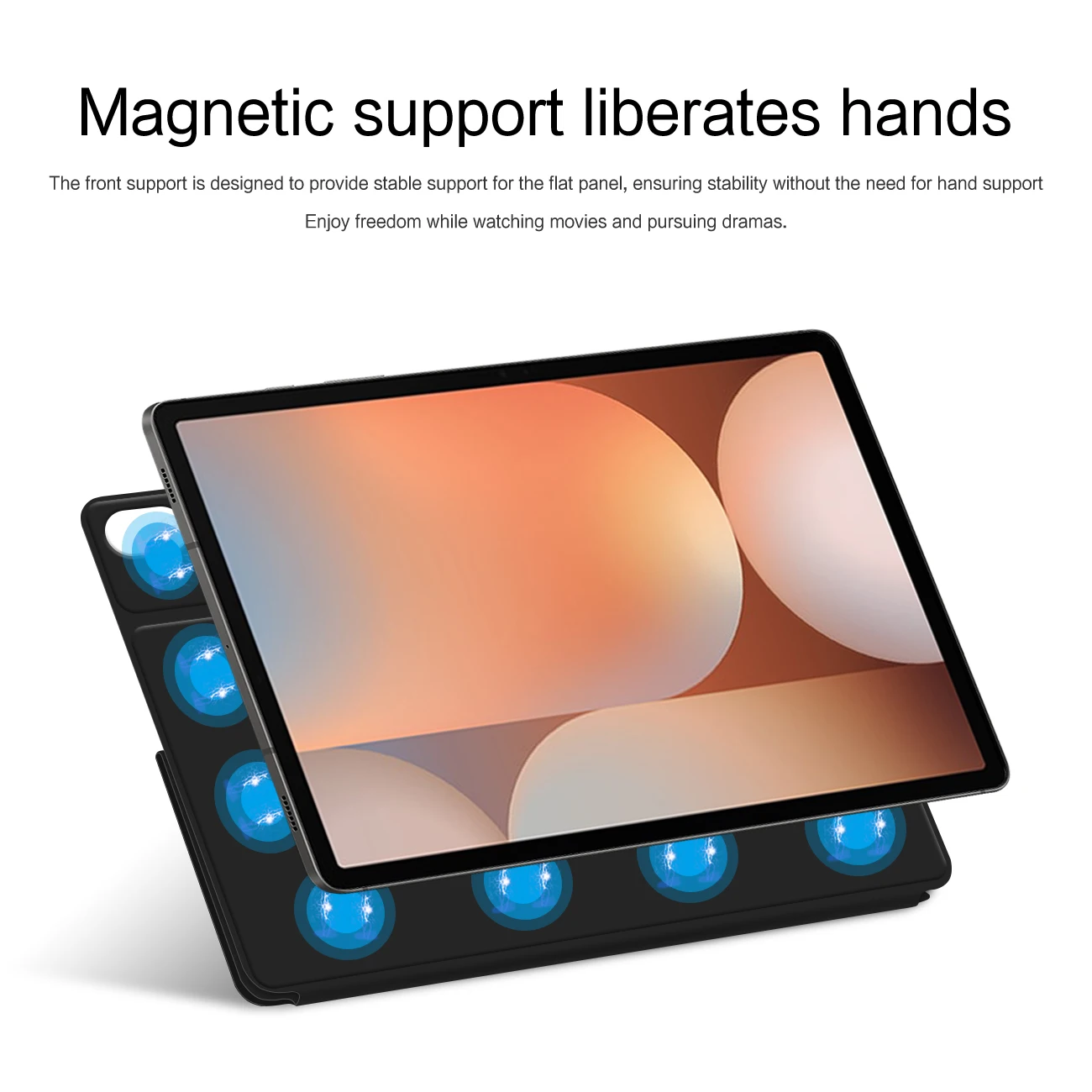 HUWEI Funda magnética para Samsung Galaxy Tab S10 Plus 12,4 pulgadas 2024 Tab S10 + 12,4 "Tab S10 Ultra 14,6 pulgadas funda de libro inteligente - imagen 3