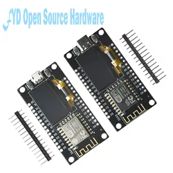 Nodemcu WiFi ESP8266 Placa de desarrollo de 0,96 pulgadas olied Micro tipo-c para Arduino