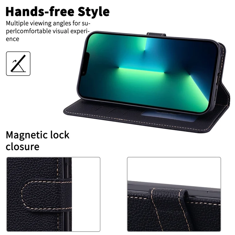 Para Honor 90 funda de cuero de Color sólido cartera soporte funda de teléfono sFor Huawei Honor 90 Lite CRT-NX1 Honor90 Pro REA-AN00 funda con tapa - imagen 5