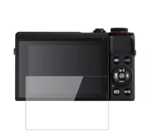 Protector de vidrio templado para Canon PowerShot G7X Mark III 3, película de pantalla LCD para cámara deportiva, cubierta para PowerShot G7X3 - imagen 2