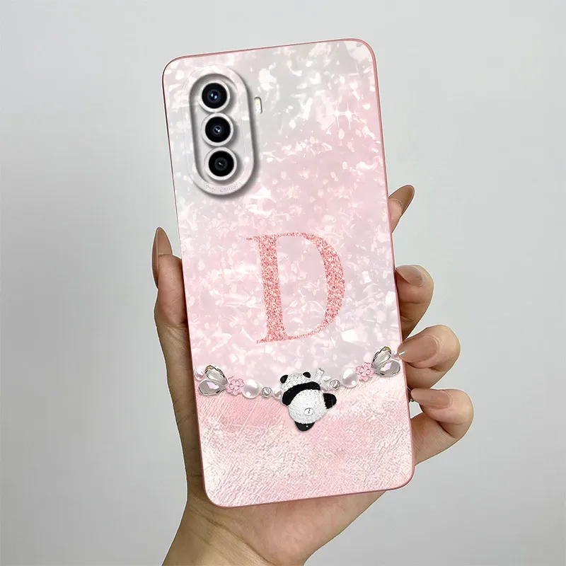 For Huawei Nova Y70 Case Huawei nova y71 nova y70 plus Phone Case Fashion Crown Letters Matte Anti Drop Soft Protective Cover - imagen 4