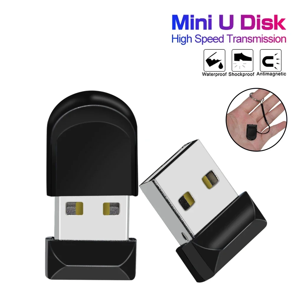 10/50/100 Uds super mini unidad Flash USB 32GB Pen Drive 64GB Mini USB 2,0 disco Flash 16GB 128GB memoria Pendrive Cle Stick 8gb 4gb - imagen 2