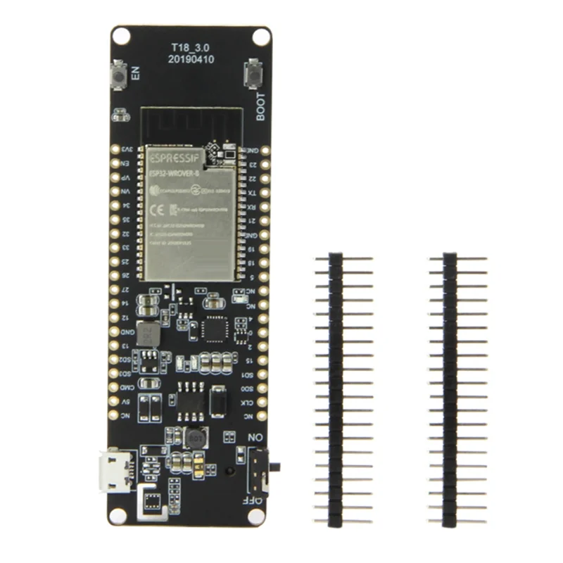 T-Energy T18- Módulo Wifi y Bluetooth 18650 Batería ESP32 WROVER Placa de desarrollo