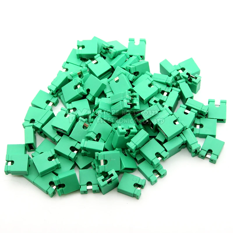 Puente de cabezal de Pin de 100mm de paso de piezas, tapa corta, cabezales y carcasas de cable, negro, amarillo, blanco, verde, rojo y azul para Arduino, 2,4 - imagen 4