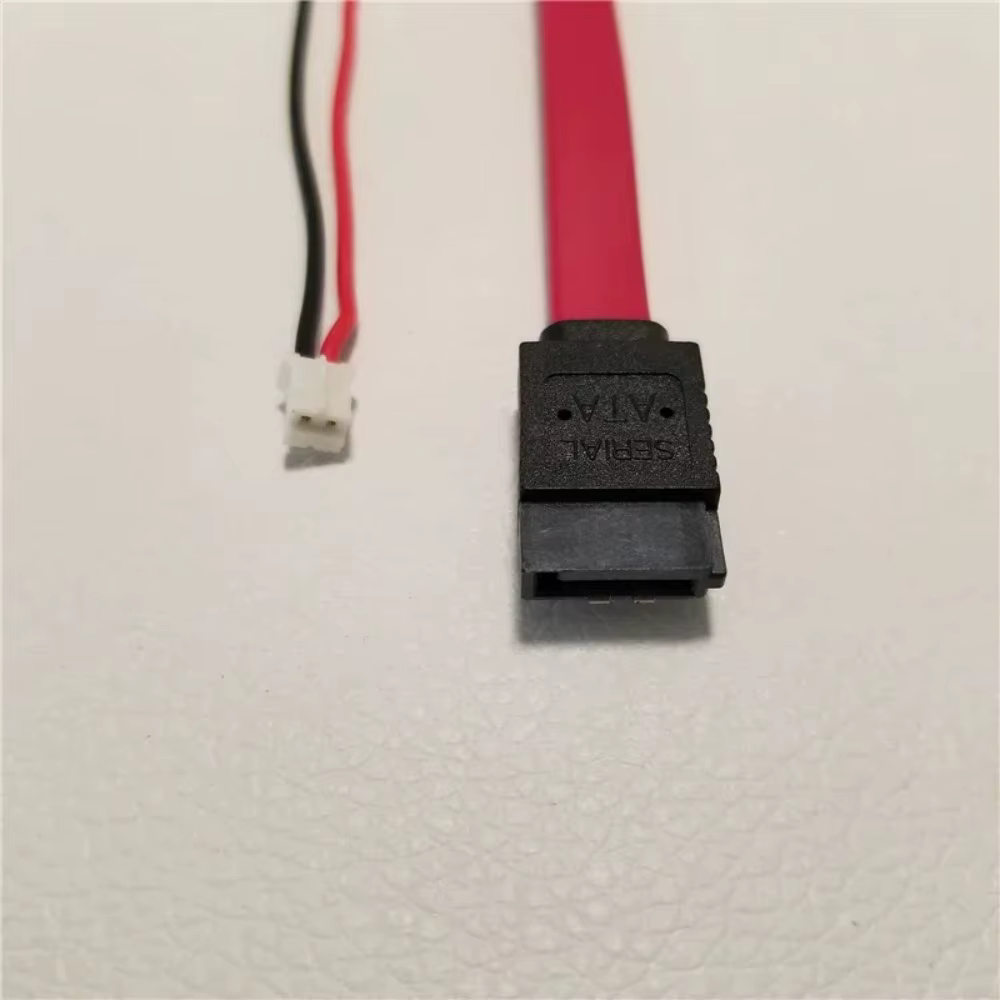 Cable IDE a SATA 22 pines, 7+15 para alimentacion, 20 cm, rojo - imagen 5
