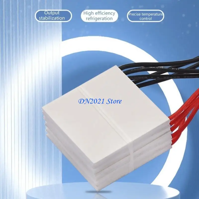 F3KE TEC1-12703 Placa enfriamiento del disipador calor 12V 30x30M Placa Peltier enfriamiento para dispositivos - imagen 2