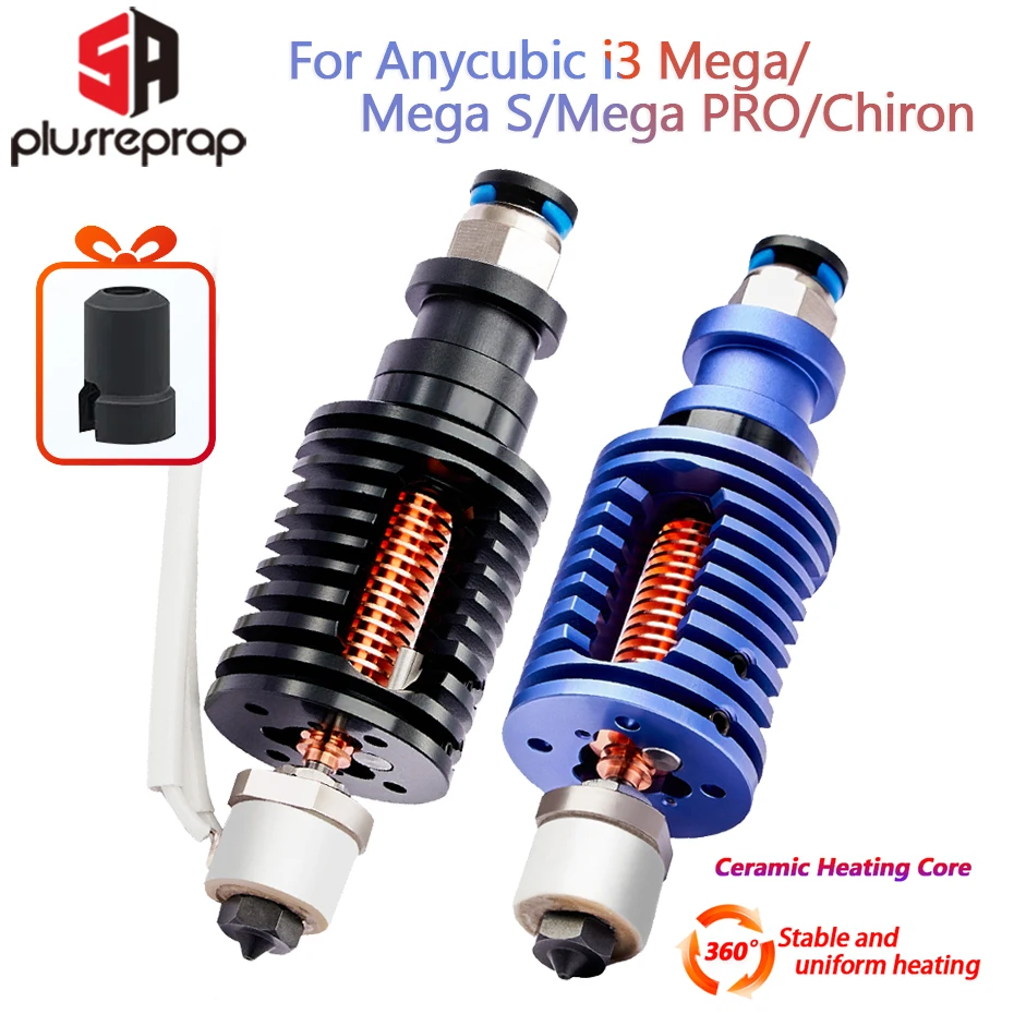 Anycubic Mega S X Chiron Hotend con núcleo de calefacción de cerámica, cabezal de impresión de velocidad de actualización