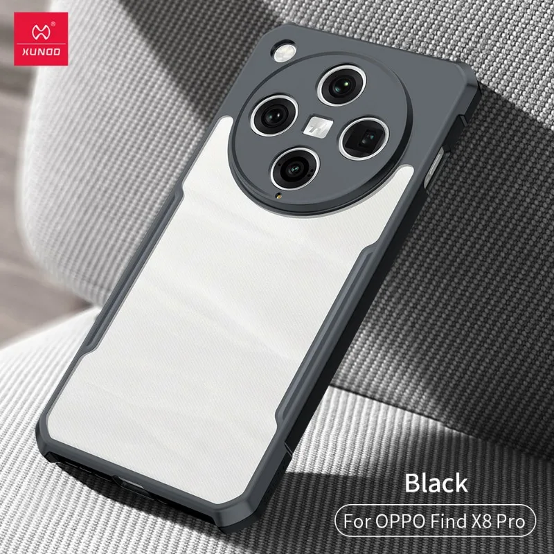 Para OPPO Find X8 Pro funda XUNDD hermosas Airbags a prueba de golpes calidad PC + TPU parachoques de teléfono para Find X8 - imagen 2