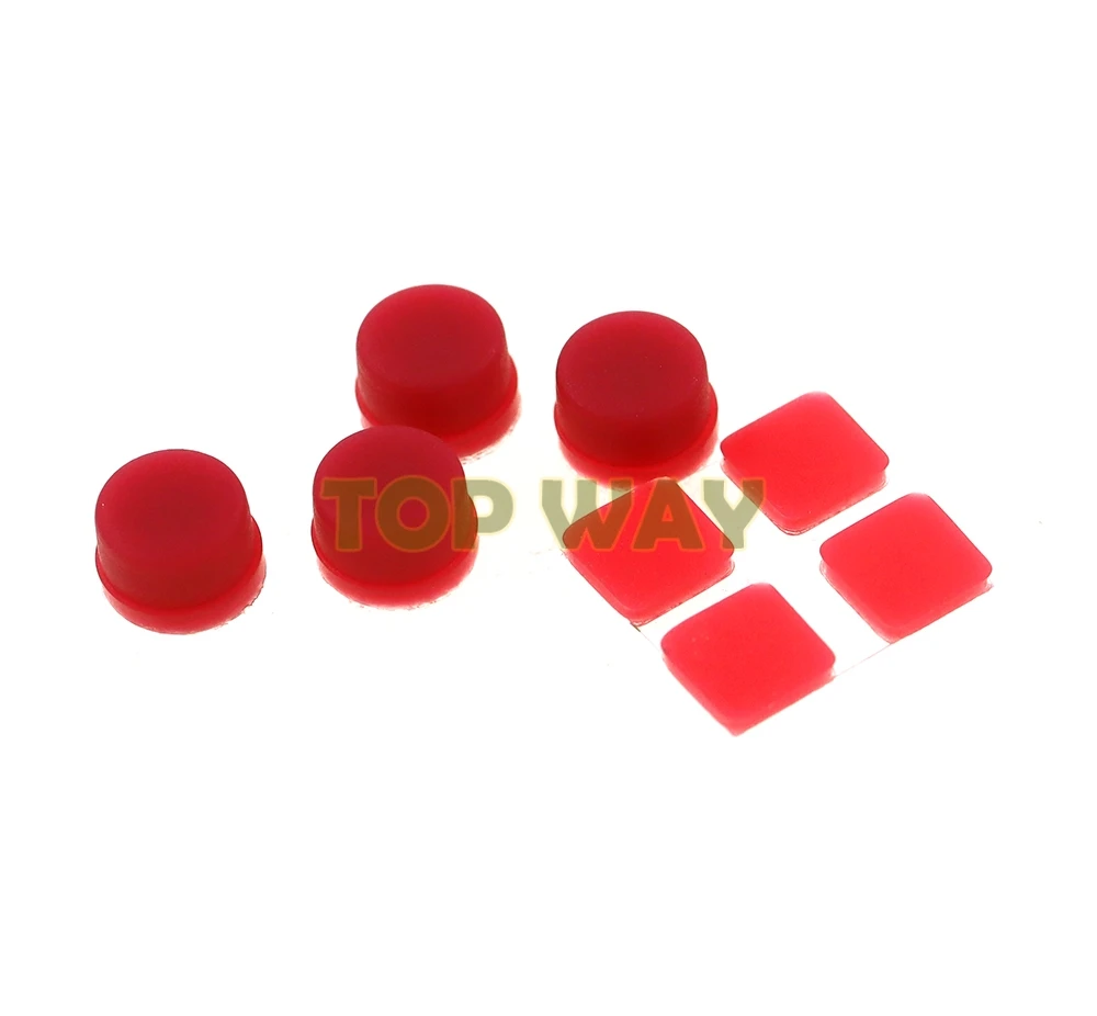 Cubierta de pies de tornillo de carcasa delantera y trasera, almohadillas de goma de tornillo para nuevo 3DS XL 3DS LL, 3dsxl 3dsll, 1 Juego - imagen 2