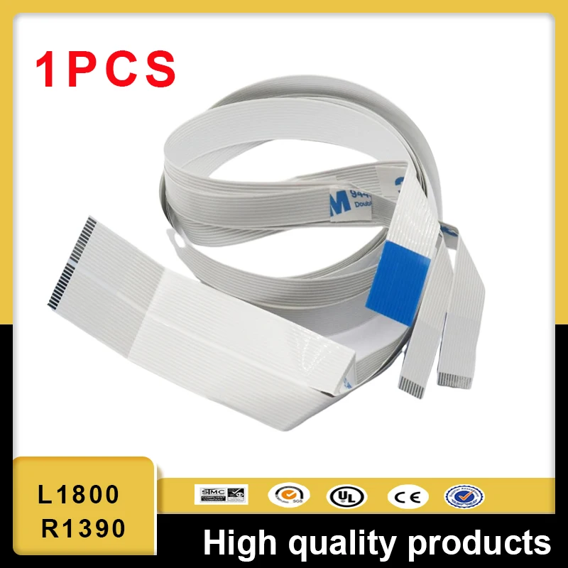 Vilaxh 1 Uds Cable de cabezal de impresión para impresora Epson 1390 1400 1410 1430 R260 R360 R380 R390 RX580 RX590 L1800 1500W EP4004