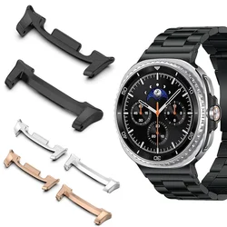 1 par de adaptadores para Samsung Galaxy Watch 8 44mm 40mm Metal 22mm de ancho conector de banda para Samsung Galaxy 8Classic 46mm Accesorios