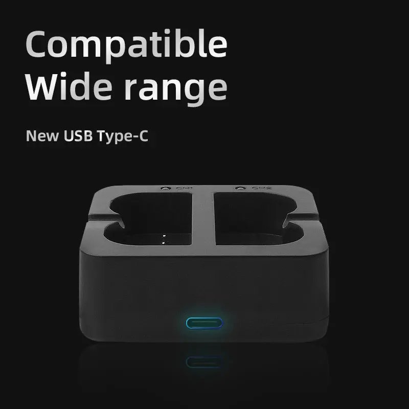 Cargador de batería tipo C RV4 para timbre con vídeo Ring 2, cámara con foco, cámara adhesiva y cámara con vista de puerta - imagen 3