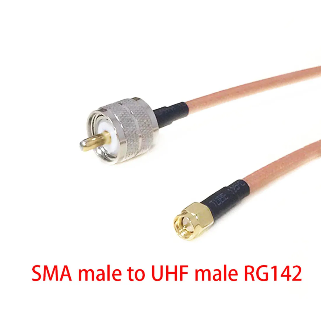 Alta calidad de baja pérdida UHF macho PL259 interruptor SMA enchufe Cable RF RG142 50 cm/100 cm adaptador precio al por mayor - imagen 4