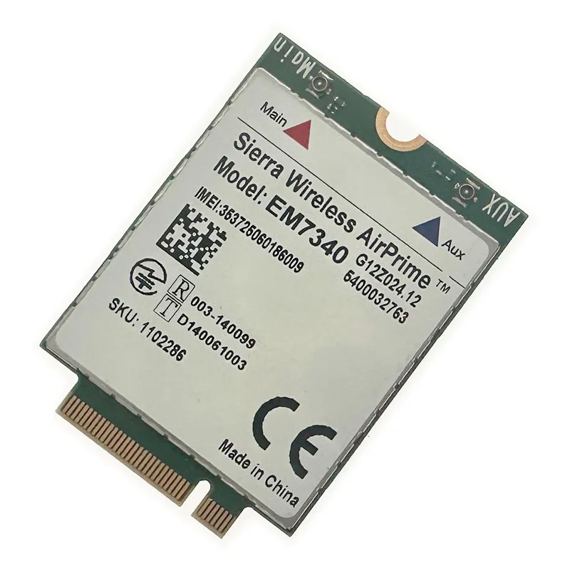 Módulo inalámbrico inalámbrico EM7340 4G WWAN LTE/HSPA + M.2, para todas las máquinas M.2, no admite portátiles HP/Lenovo - imagen 4