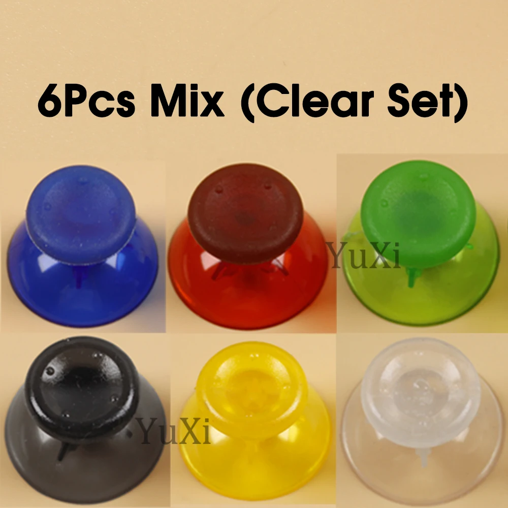 6pcs Clear colour