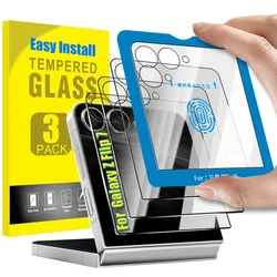 Samsung Z Flip7 – Protector de pantalla exterior de vidrio templado