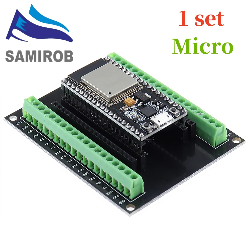 Placa de desarrollo ESP32S CP2102, módulo WiFi + Bluetooth, consumo de energía ultrabajo, placa de expansión ESP32 ESP-WROOM-32 NodeMCU-32S - imagen 4