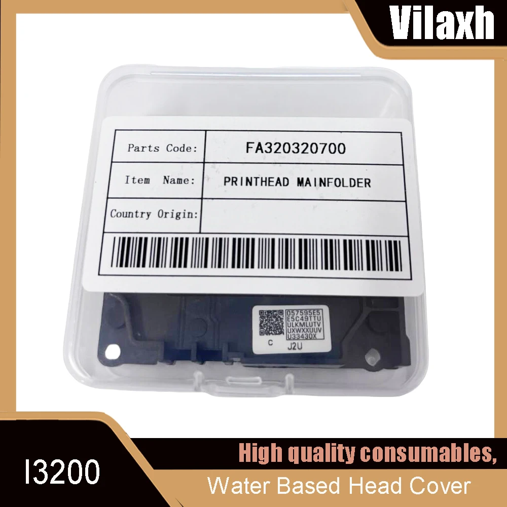 Compatible con Epson 4720 i3200 cabezal de impresión adaptador de amortiguador de tinta colector Eco solvente DTF UV impresora de inyección de tinta Plotter cubierta de cabezal de impresión