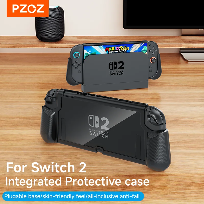 PZOZ Holder Case For Nitendo Switch 2 OLED Case Removable Handle Holder Protective Cover Pluggable Dock Ultra-thin Accessories - imagen 2