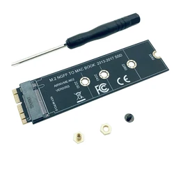 Adaptador M.2 M Key PCIe NGFF SSD para MacBook Air 2013-2017