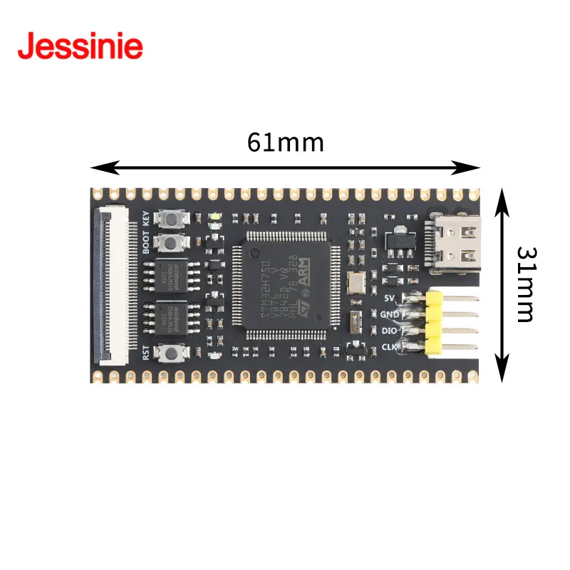FK750M3-VBT6 FK750M1-VBT6 STM32H750VBT6 STM32H750 STM32 32H750VB Core System Learning STM32 Módulo de placa de desarrollo - imagen 5