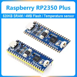 Raspberry Pi Pico 2 PLUS Placa MCU RP2350 con Sensor de Temperatura