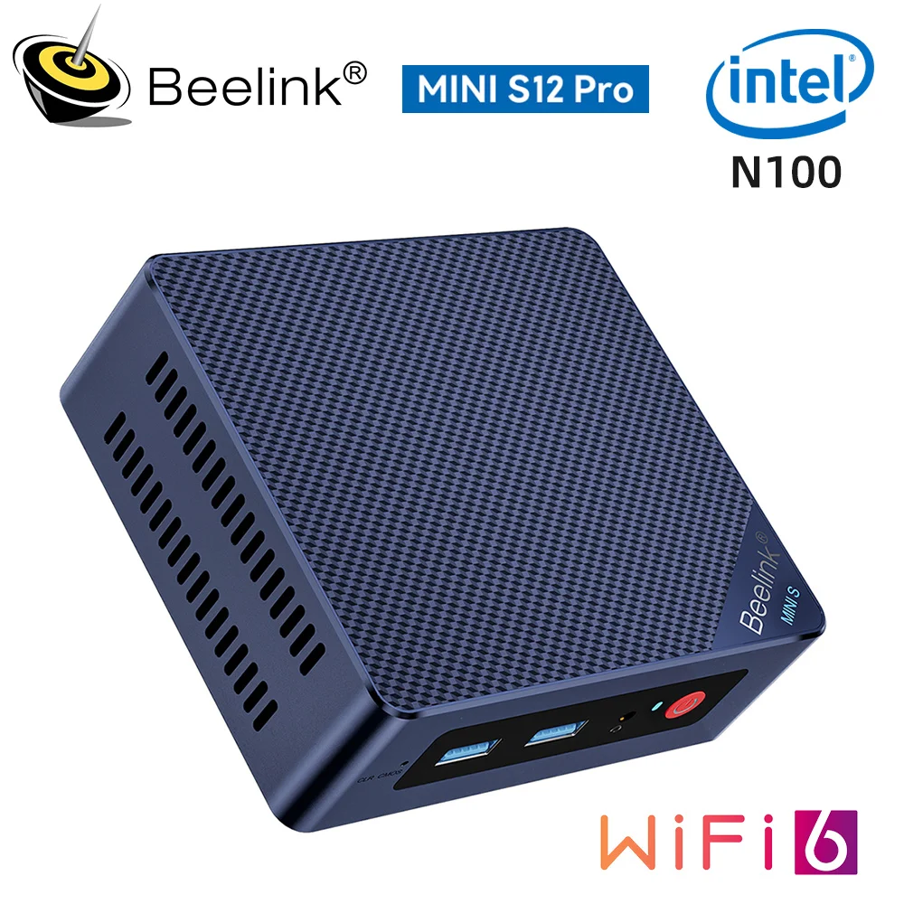 Beelink Mini S12 Pro Intel 12th N100 S13 N150 Intel 11th N5095 Mini PC 8GB 128GB 256G SSD N95 computadora de juegos de escritorio VS SOYO M2 - imagen 3