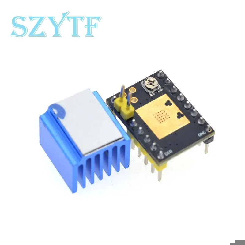 TMC2208 TMC2209 TMC2225 con disipador de calor controlador de Motor paso a paso StepStick piezas de impresora 3D 2.5A 256 subdivisión impresión silenciosa