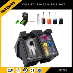 HP 302XL Cartucho tinta recargable para DeskJet 1110/3630/4525/4650