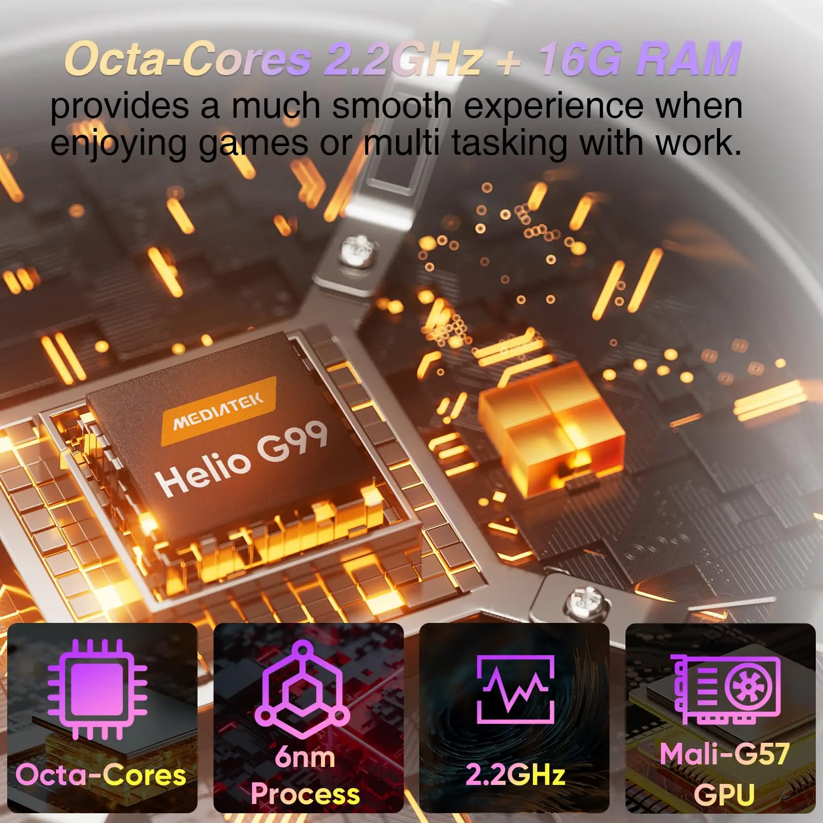 N-one NPad X1 MTK G99 tableta de 8 núcleos 10,95 ''Android 13 carga rápida 8600mAh MAX 16GB 128GB 2000*1200 FHD 4G LTE soporte L1 - imagen 2