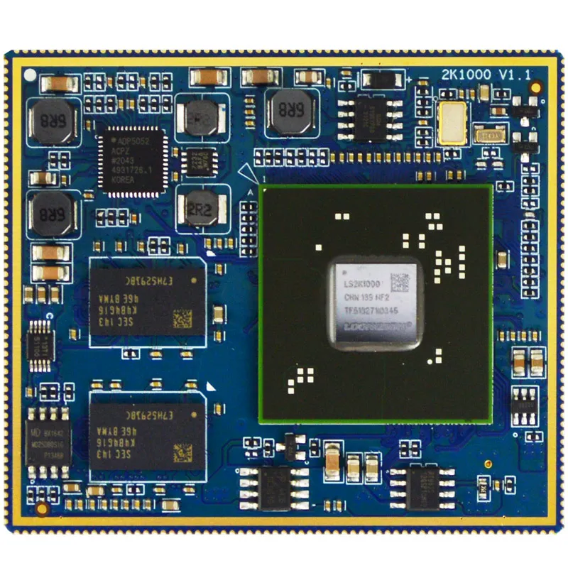 Placa central loongson 2K1000, placa de desarrollo industrial Linux integrada ARM doméstico, energía de energía de control industrial - imagen 5