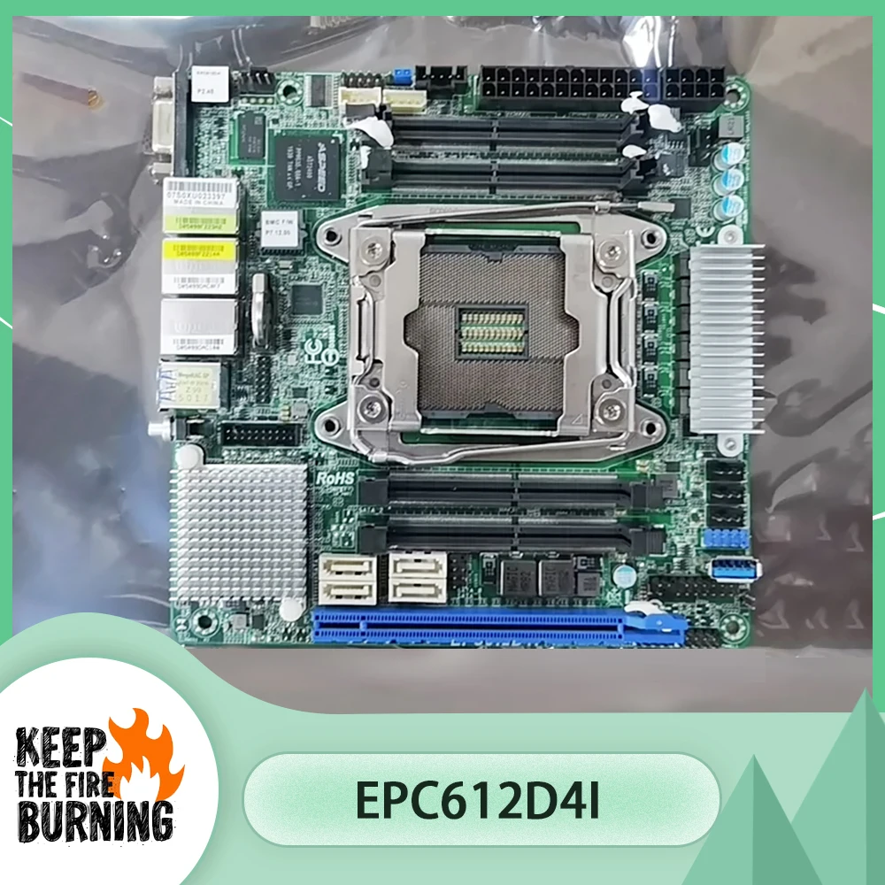 Placa base de estación de trabajo LGA2011 compatible con E5-1600/2600 v3/v4 DDR4 EPC612D4I - imagen 2