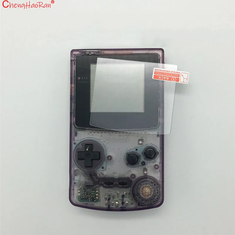 1 unidad para GB GBA GBC GBP SP consola de juegos película de pantalla templada película protectora de pantalla desnuda y empaquetada - imagen 3